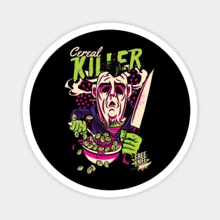 Cereal Killer Funny Horror Humor Magnet